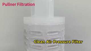 Hộp lọc xếp nếp PTFE 30 inch cho áp suất không khí