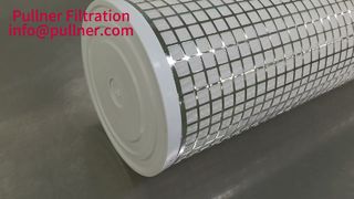 Bộ lọc dòng chảy cao xếp nếp PP nhiệt độ cao 40 inch