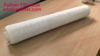 Hộp lọc dòng chảy cao xếp nếp ngang cho các ứng dụng tiền lọc