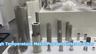 Hộp lọc thiêu kết bột kim loại nhiệt độ cao