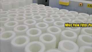 Hộp lọc lưu lượng cao PP Deep Pleated RO 6.6㎡