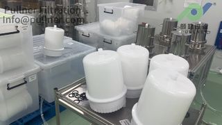 10 inch PRS Series tích hợp Saccular Filter Cartridge cho các ứng dụng năng lượng mới