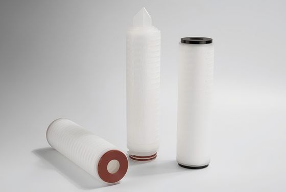 Lõi lọc xếp nếp Polypropylene Dòng PPL với màng Polypropylene cho lọc sơ bộ tiết kiệm chi phí và khả năng tương thích hóa chất rộng