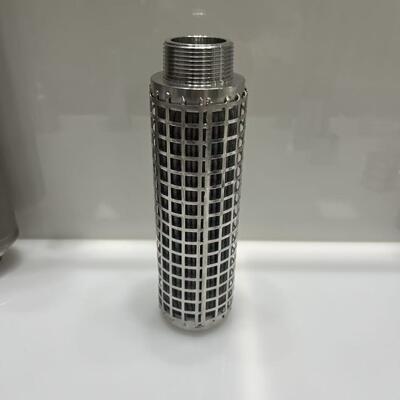 Vỏ bọc lọc sợi thép không gỉ với khả năng chống nhiệt độ cao, kích thước lỗ chân lông phân cấp và khu vực lọc lớn