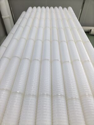 Hộp lọc dòng chảy cao PP 60 inch PHFZ Series để đánh bóng nước ngưng nhà máy điện
