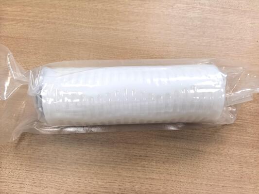 PLPP Series Ultra High Dirt Holding Capacity Pleated Filter Cartridge với thiết kế kích thước lỗ thông nghiêng và tương thích hóa học rộng