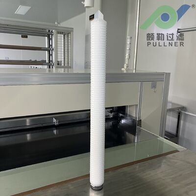 30 inch PP Pleated Filter Cartridge cho Xử lý nước RO với Khả năng giữ cặn cao