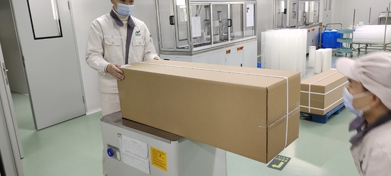 Hộp lọc lưu lượng cao, khung polypropylene tích hợp và bộ lọc polyester