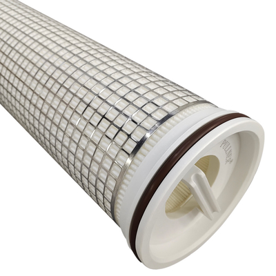 Tốc độ dòng chảy kéo 60in Nhiệt độ Bộ lọc nước với khu vực lọc 7μm