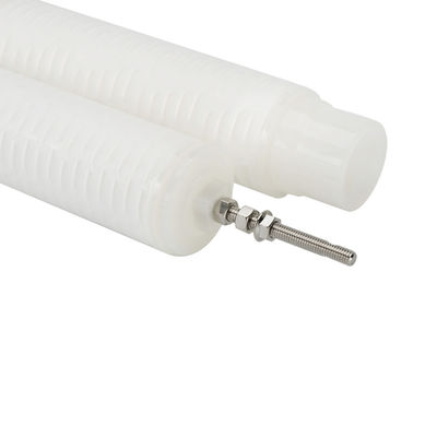 Bộ lọc đánh bóng ngưng tụ 40 inch với tốc độ dòng chảy 3,5m3/h ~ 4,5m3/h cho các nhà máy điện để loại bỏ oxit sắt