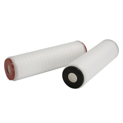 0.2m2 PVDF Filter Cartridge với Hydrophilic Hydrophobic Membrane Filter