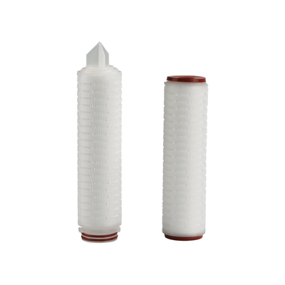Các yếu tố bộ lọc bọc thép xây dựng với nắp cuối polypropylene