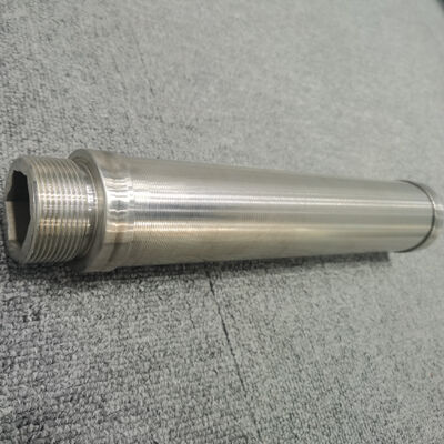 Các hộp mực lọc kim loại PHSV Series với ruột hàn xoắn ốc và sợi hình V để lọc cường độ cao