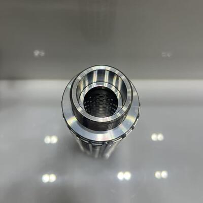 Chống nhiệt độ cao 316L Stainless Steel Fiber felt Pleated Filter Cartridge với khu vực lọc lớn