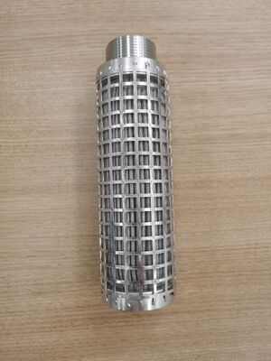 316L Stainless Steel Pleated Filter Cartridge với khu vực lọc lớn và chống nhiệt độ cao