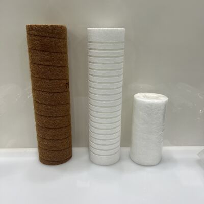 10inch PP Melt Blown Filter Cartridge với mật độ lỗ chân lông và chứng nhận ISO9001 để làm sạch nước