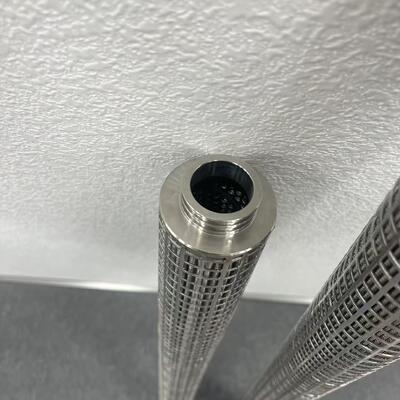 Các hộp mực lọc nhựa bằng sợi thép không gỉ với khả năng giữ bụi cao