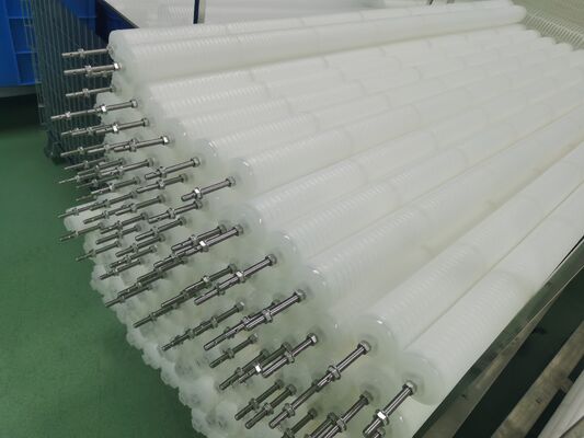 Bộ lọc đánh bóng ngưng tụ hiệu quả cao với tốc độ dòng chảy 3,5m3/h ~ 4,5m3/h cho các nhà máy điện để loại bỏ oxit sắt