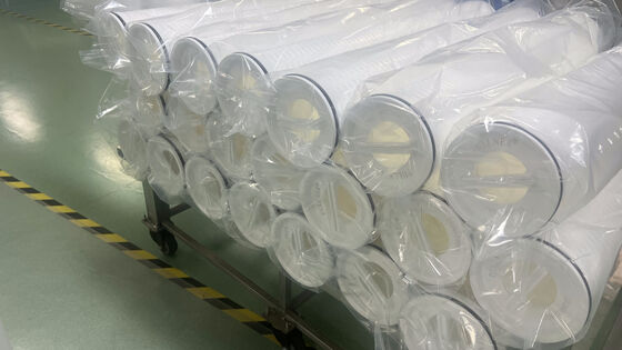 40inch High Flow Filter Cartridge với 110M3/H Flow Rate và PP Filter Media cho xử lý nước