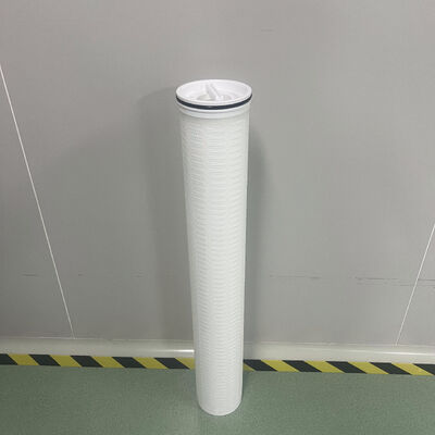 40inch High Flow Filter Cartridge với 110M3/H Flow Rate và PP Filter Media cho xử lý nước
