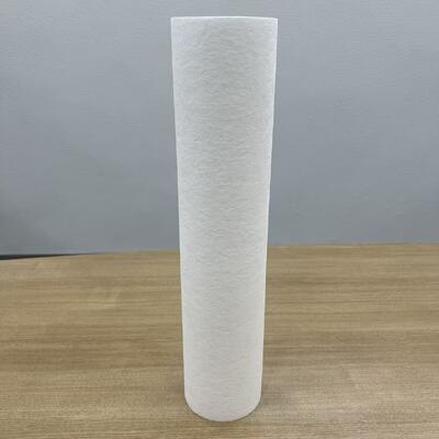 20 inch Lõi lọc Melt Blown với mật độ lỗ rỗng phân cấp và chứng nhận ISO9001 để lọc nước
