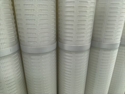 Cartridge lọc lưu lượng cao bằng vật liệu PP, cao 60 inch cho lọc nước biển