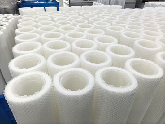 40 inch High Flow Filter Cartridge với hai đầu mở để lọc nước biển