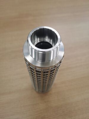 316L Stainless Steel Pleated Filter Cartridge với khu vực lọc lớn và chống nhiệt độ cao