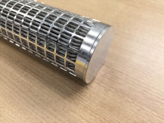 316L Stainless Steel Pleated Filter Cartridge với khu vực lọc lớn và chống nhiệt độ cao