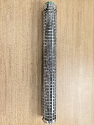 316L Stainless Steel Pleated Filter Cartridge với khu vực lọc lớn và chống nhiệt độ cao