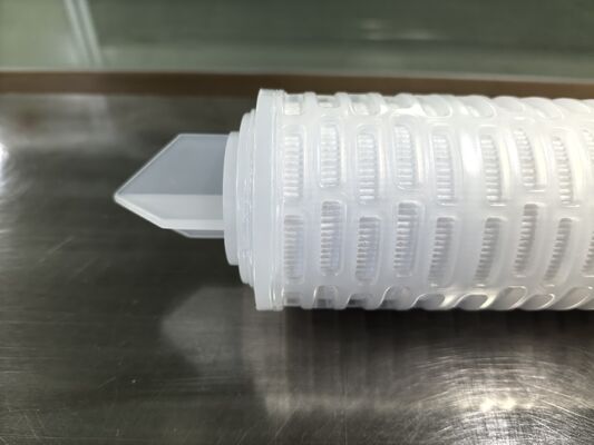 Các hộp mực bộ lọc đệm PE có màng PEI cho lọc chất lỏng hóa học và độ tinh khiết cao