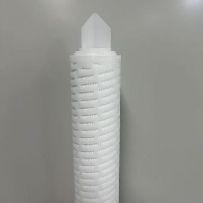 20 inch cao mật độ Pleated Polypropylene bộ lọc hộp mực với 0.1-20um Micron lọc
