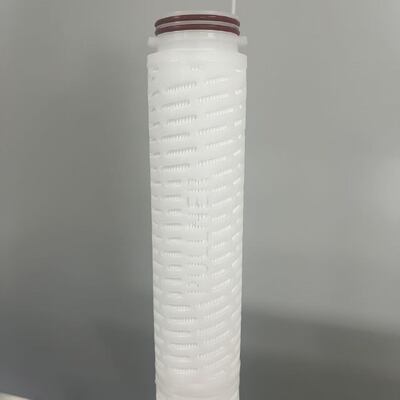 20 inch cao mật độ Pleated Polypropylene bộ lọc hộp mực với 0.1-20um Micron lọc