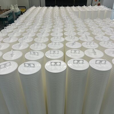 Hộp lọc xếp nếp PP dòng chảy lớn công nghiệp với phạm vi Micron 1um-100um để lọc trước RO
