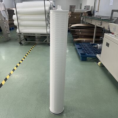 Hộp lọc xếp nếp PP dòng chảy lớn công nghiệp với phạm vi Micron 1um-100um để lọc trước RO