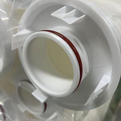 PHFM Series High Flow Filter Cartridge 6.5 Inch Diameter Pleated RO Pre-filtration Filter với khu vực dòng chảy lớn