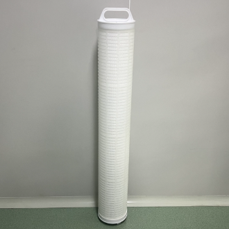 PHFM Series High Flow Filter Cartridge 6.5 Inch Diameter Pleated RO Pre-filtration Filter với khu vực dòng chảy lớn