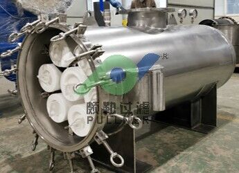Vỏ lọc ngang lưu lượng cao đạt chứng nhận ISO với lõi lọc lưu lượng cao 70 inch cho ứng dụng công nghiệp