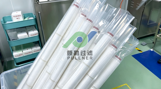40inch High Flow PES Membrane Filter Cartridge cho lọc vi điện tử