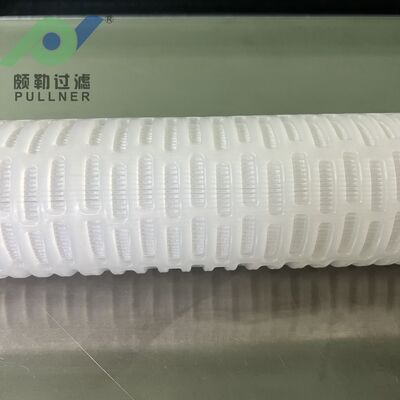 30 inch PP Pleated Filter Cartridge cho Xử lý nước RO với Khả năng giữ cặn cao